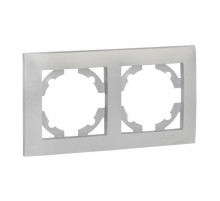 EKF PROxima Валенсия Рамка 2-местная сталь.