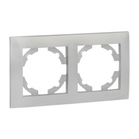 EKF PROxima Валенсия Рамка 2-местная сталь.