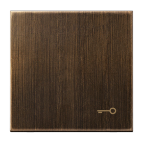 JUNG Античная латунь Клавиша