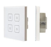 Arlight INTELLIGENT ARLIGHT Сенсорная панель DALI-901-11-ADDR-DIM-DT6-IN White (BUS) (IARL, IP20 Пластик, 3 года)