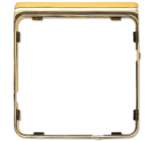 JUNG CD plus Полированное золото Рамка внешняя цветная