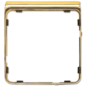 JUNG CD plus Полированное золото Рамка внешняя цветная