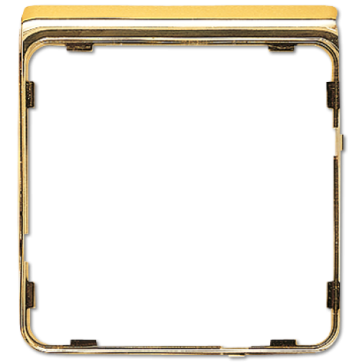Внешняя цветная рамка, полированное золото