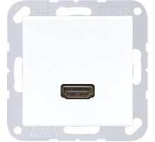 JUNG A 500 Белая Розетка HDMI 1-ая