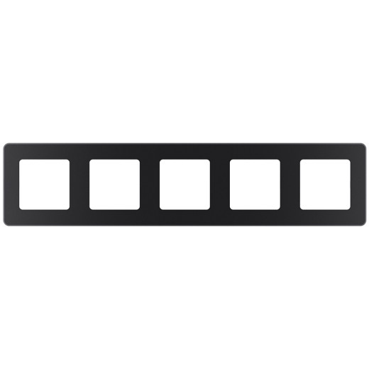 Рамка 5 постов - Legrand/Daccord Inspiria - антрацит