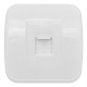 Минск Розетка RJ-45 1-местная, ОП 1А, 120В, белая EKF Basic