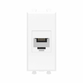 DKC Avanti Телефонная розетка RJ-12 без шторки модульная, 