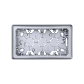 Simon 82 Detail Алюминий Коробка 2-ая для наружного монтажа