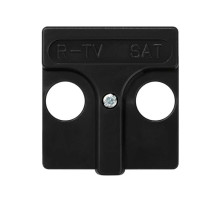 Simon 27 Графит Накладка на 75466-, 75467-, 75468-69, 75474-39