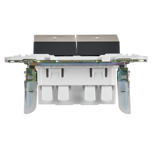 SKANDY Выключ. 2-кл. с инд. отел. 10А SK-V16G граф. IEK