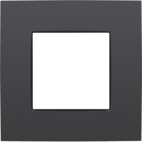 Niko Intense Антрацит Рамка на 1 пост