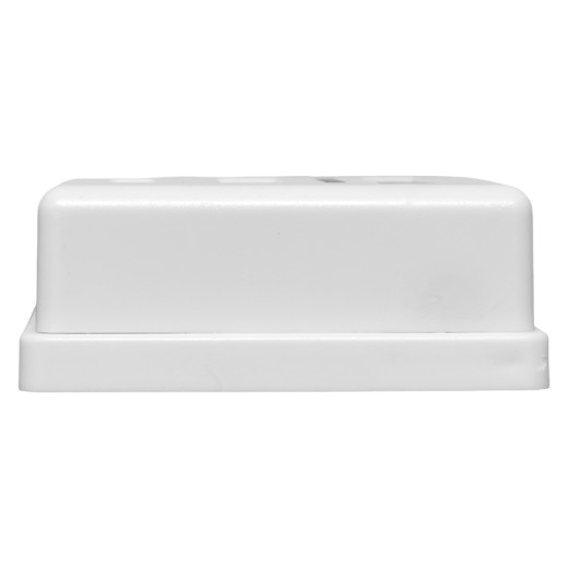 Розетка настенная TERACOM Cat.5E неэкранированная 1 порт RJ-45 Dual IDC белая