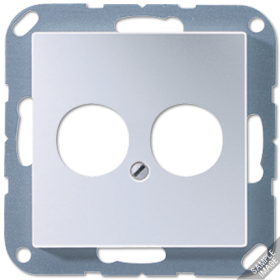 JUNG Крышка для 2-х гнезд, шампань