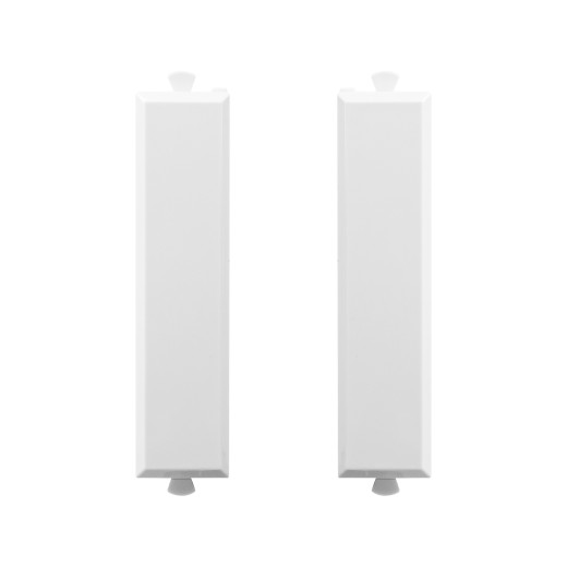 Комплект модульных заглушек Avanti, белое облако, 0,5 модуля 2 штуки