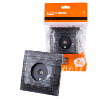 TDM Розетка телевизионная простая (0-2400МГц, 