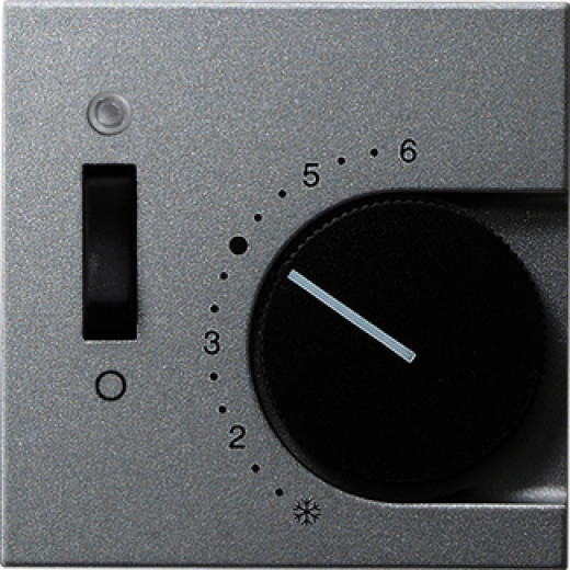 Накладка для термостатов с пов. ручкой и контр. лампой