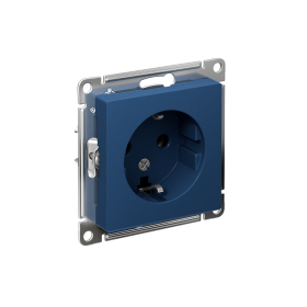 Systeme Electric AtlasDesign Аквамарин Розетка с/з, 16А, механизм