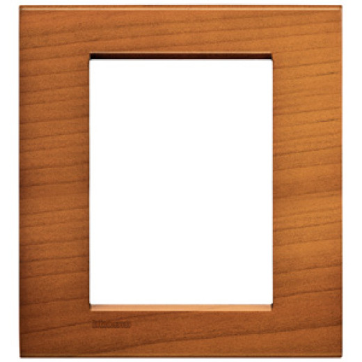 Livinglight Рамка прямоугольная, 3 модуля, цвет Американская вишня