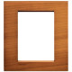 Livinglight Рамка прямоугольная, 3 модуля, цвет Американская вишня