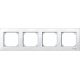 MERTEN M-Plan РАМКА 4 поста, ПОЛ.БЕЛЫЙ, SM