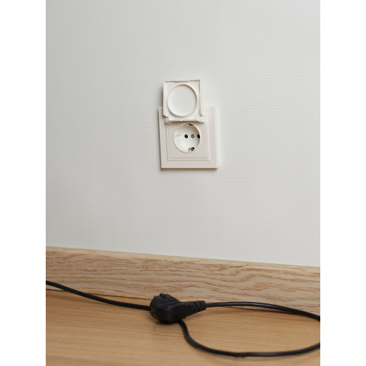 BRITE Роз. с з/к/ш с кр. 16А IP20 РСбш10-3-БрЖ жемч. IEK