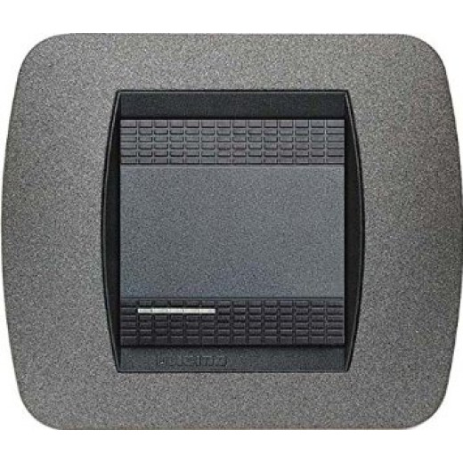 Накладка на 2 модуля, Графит