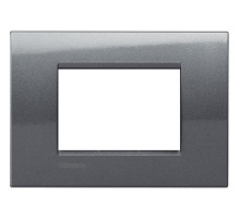 BT LL Сталь Рамка, итальянская модульность, 3 модуля.