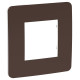 UNICA STUDIO рамка 1-постовая, ШОКОЛАД/белый