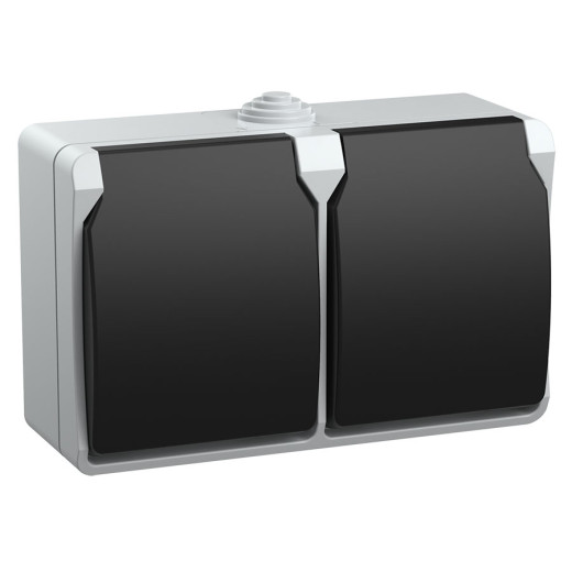 FORS Роз. 2-я с з/к/ш о/у 16А IP54 РСб22-3-ФСр сер. IEK