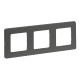 Рамка 3 поста - Legrand/Daccord Inspiria - дымчатый