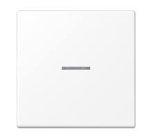 JUNG LS 990 Белый матовый Клавиша 1-ая с подсветкой