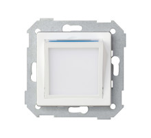 Simon 82 Белая Накладка на ориентационный led-светильник, S82,82Нат