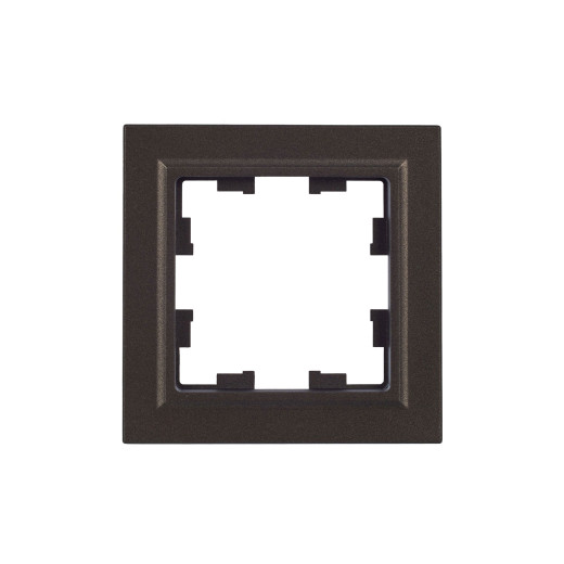 BRITE Рамка 1-мест. РУ-1-БрТБ бр. IEK
