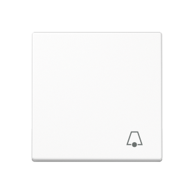 JUNG Клавиша с символом звонка, белый