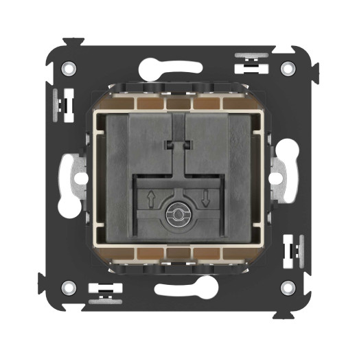 Розетка TV-FM-SAT в стену, Avanti, ванильная дымка