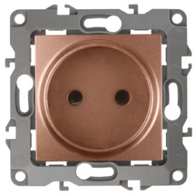ЭРА Розетка Серия 12 12-2105-14 2P 16A-250В IP20 медь
