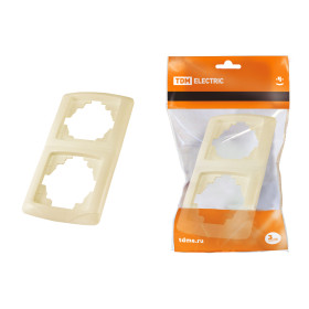 TDM Рамка 2-х постовая горизонтальная сл. кость 