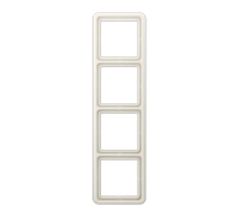 JUNG CD Бежевая Рамка 4-ая ударопрочная ударопрочная