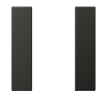 JUNG комплект накладок 1гр антрацит