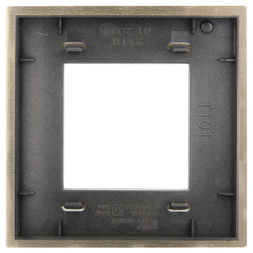 SKANDY Рамка 1-мест. SK-F31Sh металл шамп. IEK