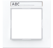 JUNG Рамка 1-кратная, белый