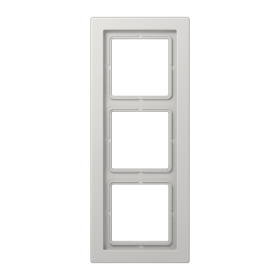 JUNG LSD Светло-серая (дуропласт) Рамка 3-ая