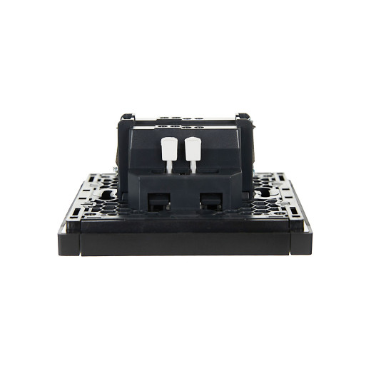 FORTE&PIANO Выключ. 1-кл. прох. 10А FP103 чер. IEK