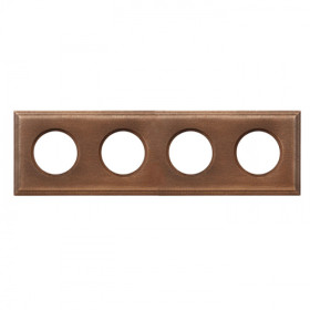 BIRONI Шедель Бук Винтаж Рамка 4-ая Форма квадрат (скрытый монтаж)