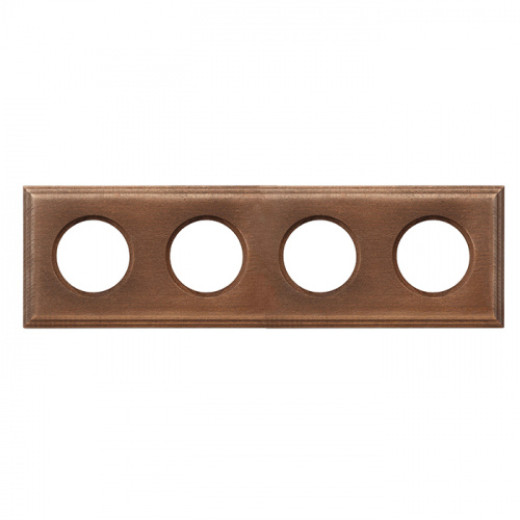 Рамка четырехместная квадрат