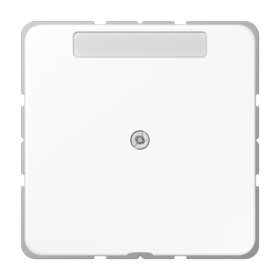 JUNG CD 500/CD plus Белый Вывод кабеля с полем для надписи