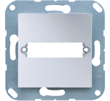 JUNG центральная плата для разъема D-Sub, алюминий