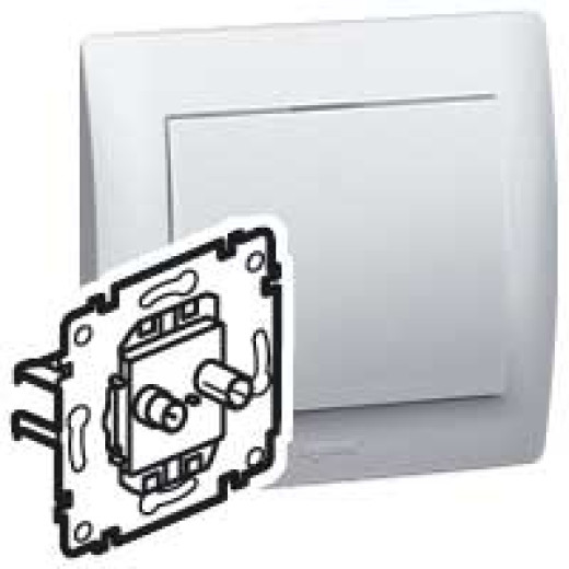 Розетка TV-FM - Galea Life - оконечная - топология - шлейф - 862 Мгц - 10 дБ