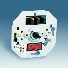 Simon 75 Мех Светорегулятор поворотный 40-300W л/н, 200VA д/обм тр-ров