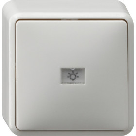 Gira Кнопочный выключатель одноклавишный IP20